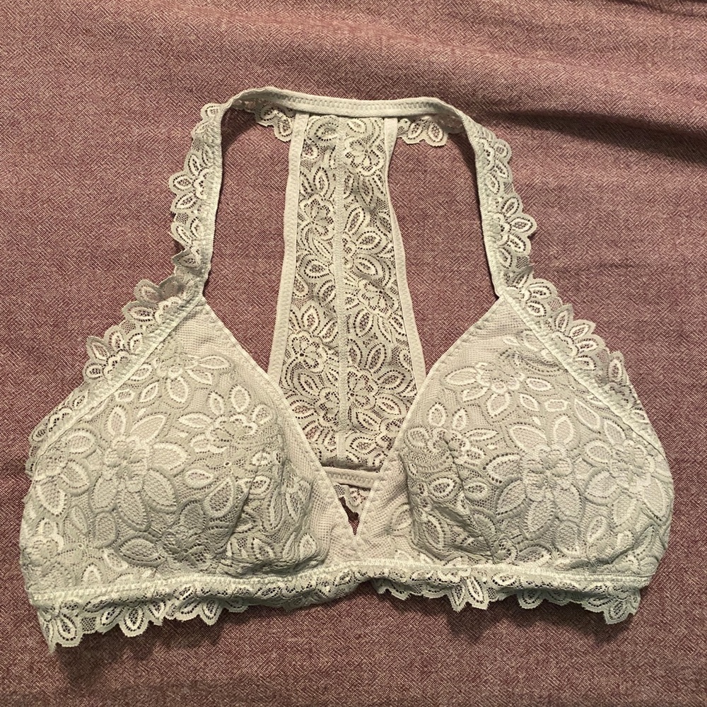 Aerie Racerback Lace Bralette with Pads